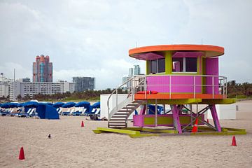 Miami Beach (Florida) - Lifeguard cabin by t.ART