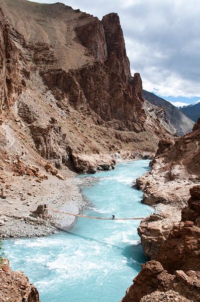 Le pont vers Phugtal par Affect Fotografie