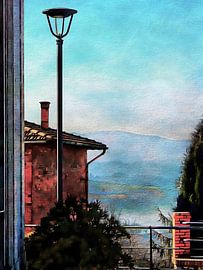 View from Vaiano Over Lago di Chiusi by Dorothy Berry-Lound