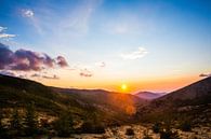 Coucher de soleil dans les montagnes de Sardaigne | Italie par Yvette Baur Aperçu