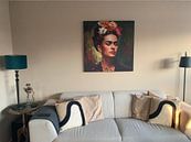 Customer photo: Frida oilpainting by Bianca ter Riet