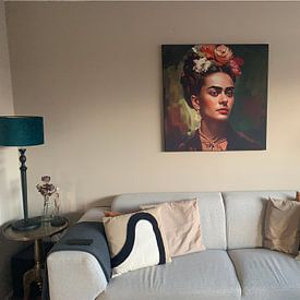 Photo de nos clients: Frida peinture à l'huile par Bianca ter Riet, sur artframe