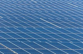 Landscape of solar panels by Pieter JF Smit