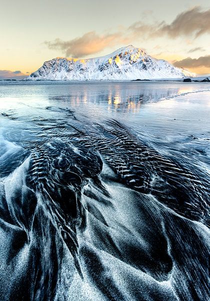 dessins de sable par Gilad Topaz