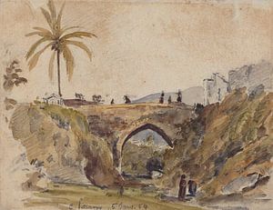 Camille Pissarro, Brücke bei Caracas, 1854