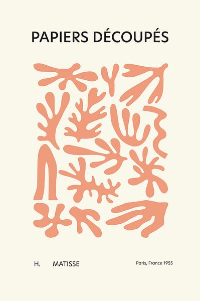 Matisse III - Orange by Walljar