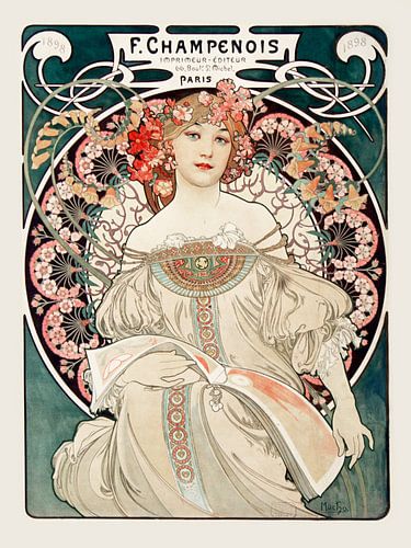 Alfons Mucha - F. Champenois Imprimeur Editeur