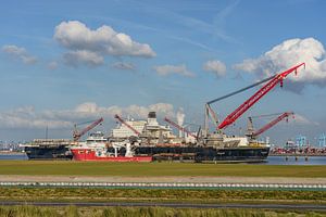 Das größte Schiff der Welt: die Pioneering Spirit.