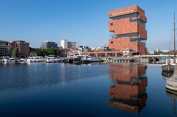 Antwerpen Vlaanderen België Willemdok. Museum aan de Stroom van Richard Wareham