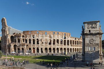 Das Kolosseum in Italien.
