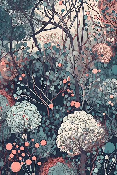 Fall berries art by haroulita