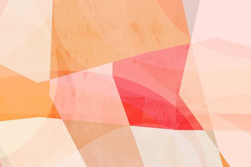 Warme pastelkleurblokken