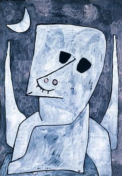 Angel Applicant (1939) door Paul Klee. van Dina Dankers