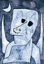 Angel Applicant (1939) door Paul Klee. van Dina Dankers thumbnail