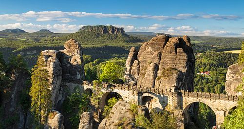 Bastei Bridge, Elbe Sandstone Mountains, Saxony