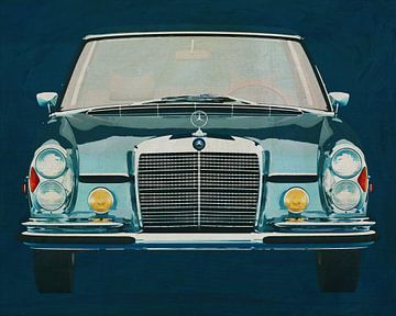 Mercedes 300 SEL 6.3 1972 sur Jan Keteleer