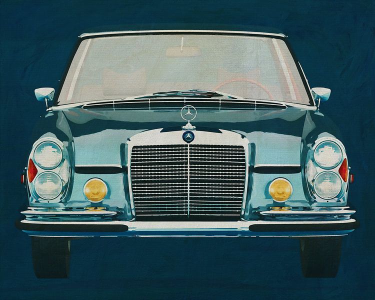 Mercedes 300 SEL 6.3 1972 by Jan Keteleer