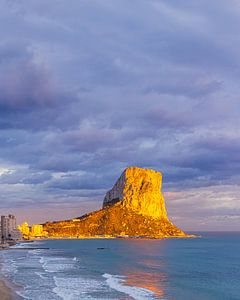 Sonnenuntergang in Calpe, Spanien