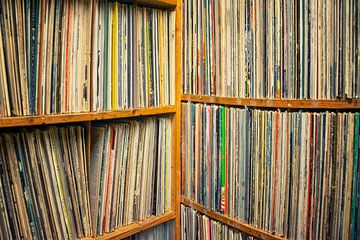 Walls of Sound - Vintage Record Collection - A Vinyl Junkie's Dream by Andreea Eva Herczegh