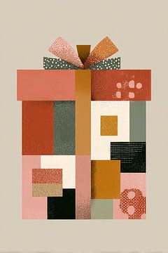 Geometrische geschenkdoos van Mosaic Dialogue