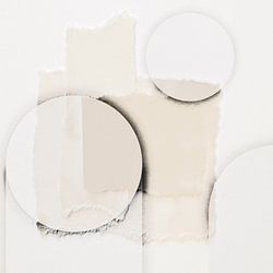 Zacht minimalisme in cirkelvormen ivoor