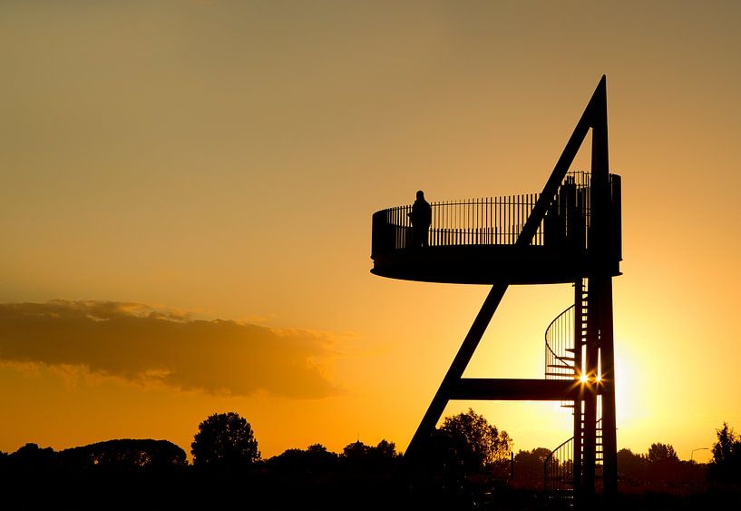 Man on the lookout by Wilma  Wijers Smeets