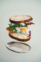 Magical vliegende sandwich