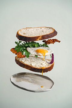 Magisches fliegendes Sandwich von butfirstsalt