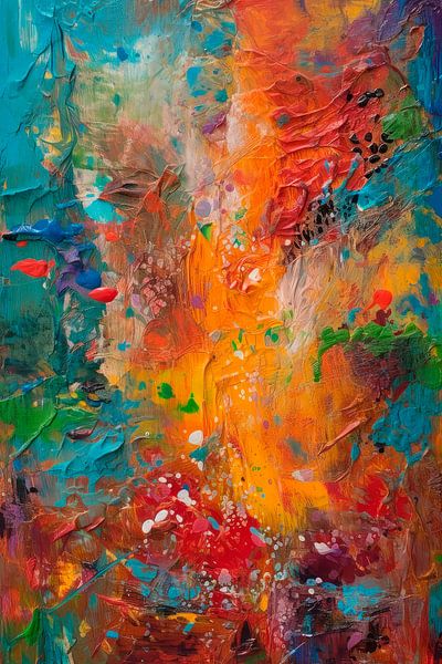 Vitality in Colour: Dance of Energy and Emotion by Maarten Knops