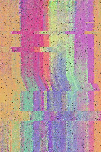 Vertical, cheerful colours by Liv ter Riet