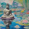 Cocooning avec Bouddha - Étang aux nénuphars sur Wolfsee