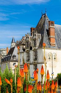 Fassade von Schloss Amboise in Amboise an der Loire in Frankreich