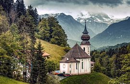 Maria Gern church in Berchtesgadener Land