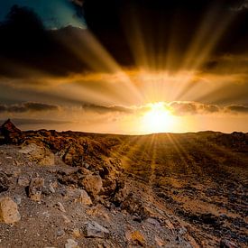 Zonsondergang Dessert van Benjamin Ortmayr