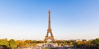 Eiffelturm und die Skyline von Paris von Werner Dieterich Miniaturansicht