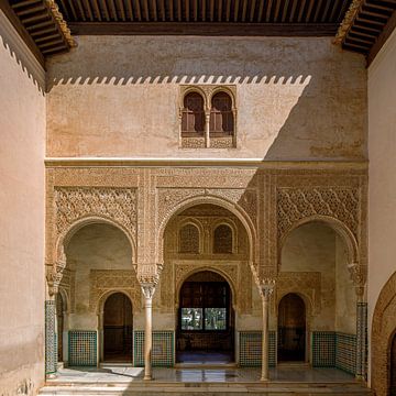 Alhambra de Grenade, Palacio del Mexuar. sur Hennnie Keeris