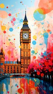 The Big Ben in Londen, Groot Brittannië