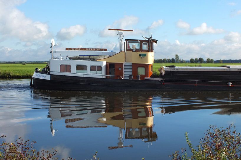 boot met spiegeling von Marijke Vriens