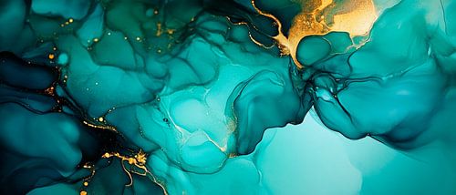Elegante abstracte aquarelpatronen