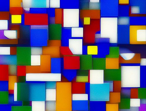 3D Mondriaan