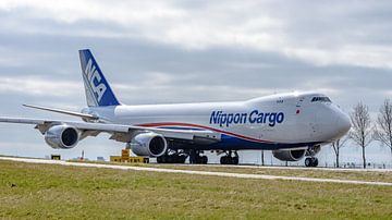 Boeing 747-8F van Nippon Cargo Airlines. van Jaap van den Berg