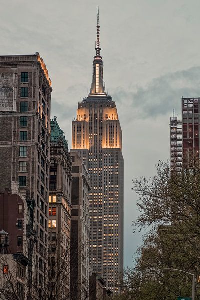 Empire state building van Pim Korver