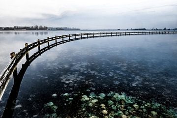 Grote Piet aan het Veerse meer van Eddy Westdijk