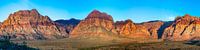 Red Rock Canyon zonsopkomst - Las Vegas von Remco Bosshard Miniaturansicht