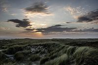 Sunset over the dunes