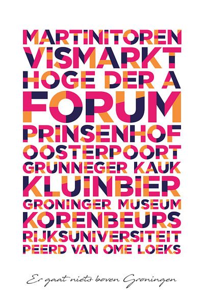 Groningen muss sehen von Harry Hadders Design