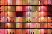 Colorful architecture in Rotterdam