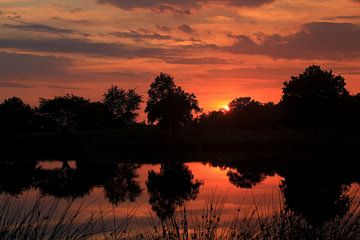 Zonsondergang sur Aart Brockhaus