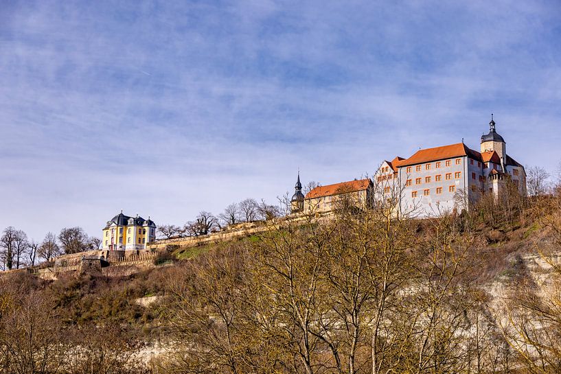 Voorjaarswandeling door de prachtige Saale vallei bij Dornburg-Camburg - Thüringen - Duitsland van Oliver Hlavaty