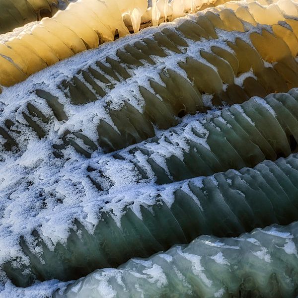 Sculpture de glace par Peter Bolman